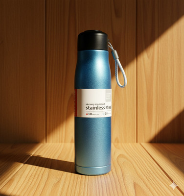 Rm Enterprises 550 ml Stainless Steel Flask(Pack of 1, Blue)
