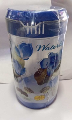NAKODA ICE JUG PRINTED BLUE 1000 ml Bottle(Pack of 1, Blue, PET)