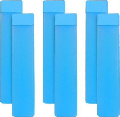 Viklet 1000 ml Plastic Bottle(Pack of 6, Blue)