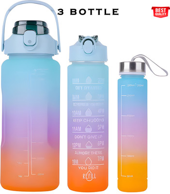 RTEX 2000 ml Plastic Sipper(Pack of 3, Multicolor)