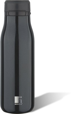 BERGNER Walking LiquidLuxe 720 ml Flask(Pack of 1, Black, Steel)