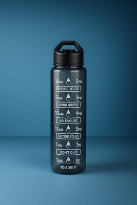 CARIBBEN 1000 ml Plastic Bottle(Pack of 1, Black)