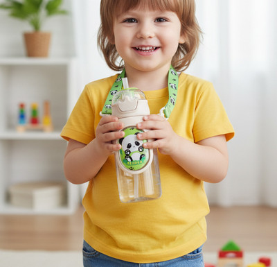 Bella n Bloom 600 ml Plastic Sipper(Pack of 1, Purple)