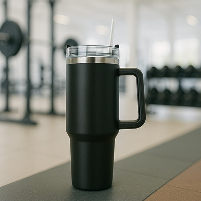 ZAMBET 1200 ml Steel Sipper(Pack of 1, Black)