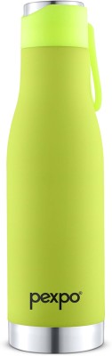 pexpo Ignite Hot & Cold ISI Certified Vacuum insulated Stainless Steel Water Bottle 500 ml Flask(Pack of 1, Green, Steel)