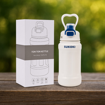 Bella n Bloom 750 ml Stainless Steel Flask(Pack of 1, White)