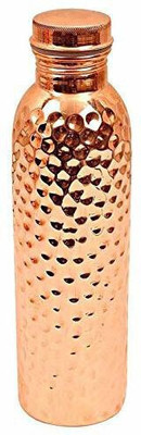 Zahuu 650 ml Copper Bottle(Pack of 1, Copper)