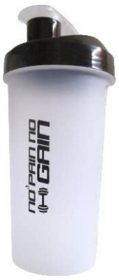 Shopeleven 700 ml Plastic Shaker(Pack of 1, White)