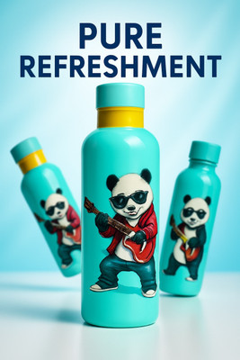 YK INTERNATIONALS 550 ml Plastic Bottle(Pack of 1, Green)