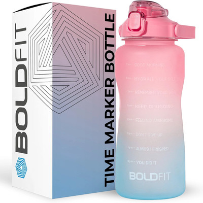 BOLDFIT 2000 ml Plastic Shaker(Pack of 1, Pink)