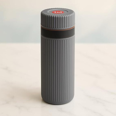 COMFY HOMES 500 ml Plastic Bottle(Pack of 1, Grey)