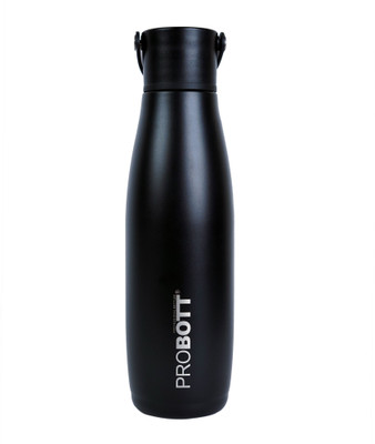PROBOTT Thermosteel Trendy Hot and Cold Vacuum Flask 700 ml Flask(Pack of 1, Black, Steel)