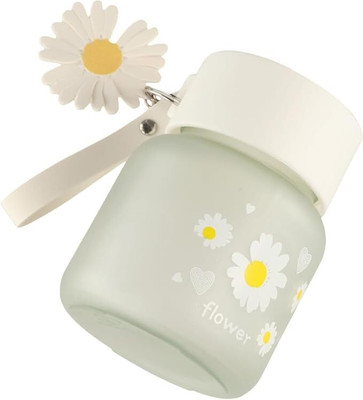 Klaasan 350 ml Glass Sipper(Pack of 1, White)