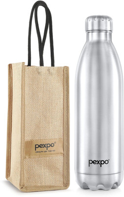pexpo 1750 ml Steel Flask(Pack of 1, Silver)