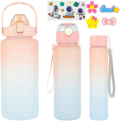 Paradox 2000 ml Plastic, Silicone Bottle(Pack of 1, Multicolor)