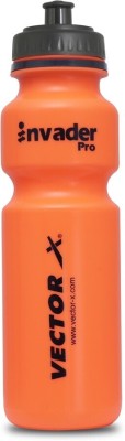 VECTOR X INVADER PRO 750 ml Translucent Squeeze Sippers With Grip for Sports 750 ml Sipper(Pack of 1, Orange, Plastic)