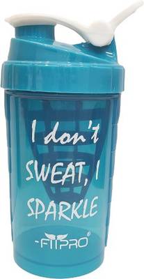 FitPro BUTTERFLY PROTEIN GYM SHAKER WATER BOTTLE WITH TORNADO FILTER 100% LEAKPROOF 500 ml Shaker