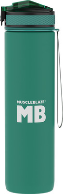 MUSCLEBLAZE 1000 ml Plastic Sipper(Pack of 1, Green)