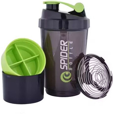 RIZWAN 1000 ml Plastic Shaker(Pack of 1, Black)