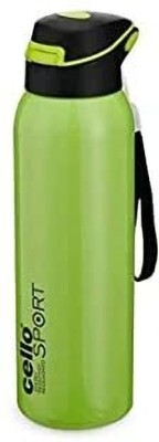 cello Gym Star Stainless Steel Double Walled Hot and Cold Water Bottle, 650ml, 650 ml Flask(Pack of 1, Green, Steel)