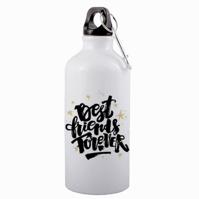 SANNO WORLD 600 ml Aluminium Bottle(Pack of 2, White)