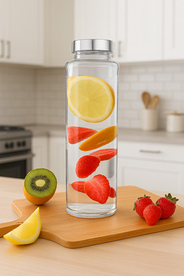 ZOJED 750 ml Glass Bottle(Pack of 1, Clear)