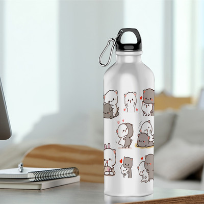 k1gifts 600 ml Aluminium Sipper(Pack of 1, White)