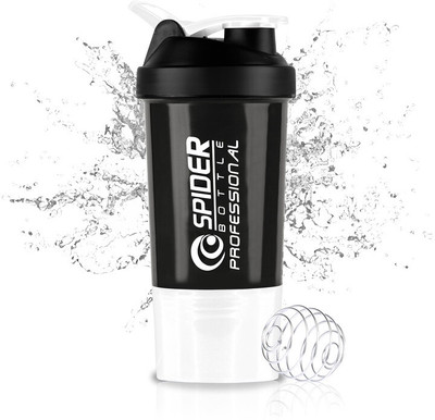 Dassio 500 ml Plastic Shaker(Pack of 1, White)