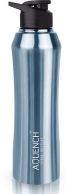 AQUENCH 1000 ml Steel Sipper(Pack of 1, Blue)
