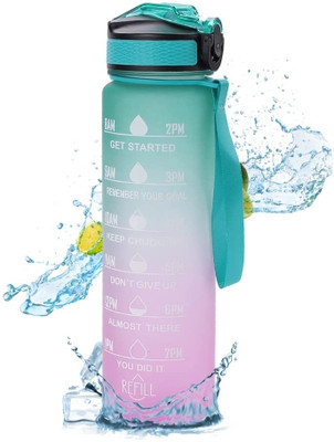 DHIYONIX 1000 ml Silicone Sipper(Pack of 1, Green)