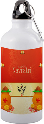 SANNO WORLD 600 ml Aluminium Bottle(Pack of 2, Multicolor)