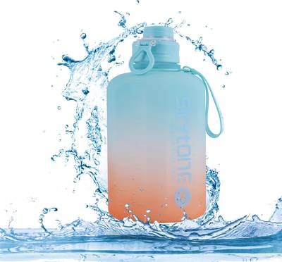 SKYTONE Gallon Water Bottle 2.2 Litre Large Water Jug Half Gallon 2200 ml Bottle