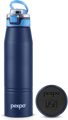 pexpo 940 ml Steel Flask(Pack of 1, Blue)