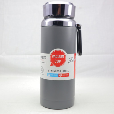 Papita Temperature bottle Thermosteel Bottle | 24 Hours Hot and Cold 800 ml Flask 800 ml Flask(Pack of 1, Grey, Steel)