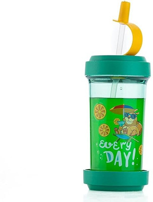 KERFORA 500 ml Plastic Sipper(Pack of 1, Green)