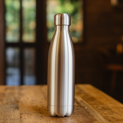 WTS 1000 ml Steel Flask(Pack of 1, Silver)