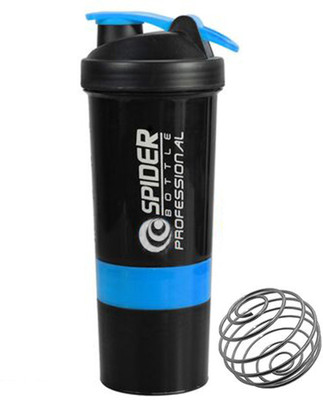Elises 500 ml Plastic Shaker(Pack of 1, Blue)