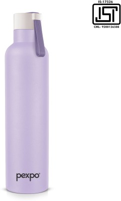 pexpo Oslo 24 Hrs Hot & Cold ISI Certified Vacuum insulated Water Bottle 1000 ml Flask(Pack of 1, Purple, Steel)