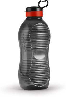 Oliveware 2000 ml Plastic Bottle(Pack of 1, Black, Red)