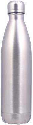 Nirvair Double Wall Stainless Steel Vacuum Insulated Hot and Cold Spill & Leak Proof 750 ml Bottle(Pack of 1, Steel/Chrome, Steel)