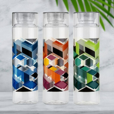 PEYTON 1000 ml Plastic Bottle(Pack of 3, Multicolor)