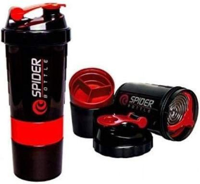 Madhava Traders 500 ml Plastic Shaker(Pack of 1, Multicolor)