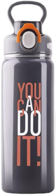 3D METRO SUPER STORE 680 ml Steel Flask(Pack of 1, Grey)