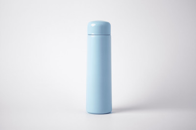 TeraaBliss 250 ml Stainless Steel Flask(Pack of 1, Light Blue)