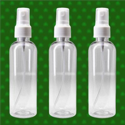 nsb herbals 100 ml Glass Spray Bottle(Pack of 3, Clear, White)