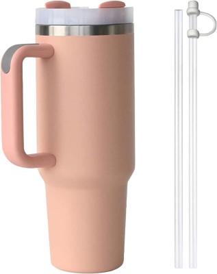 VYATIRANG Stainless Steel Vacuum Flask for Water,Iced Tea or Coffee for Gym (Cream) 1200 ml Bottle(Pack of 1, Beige, Plastic)