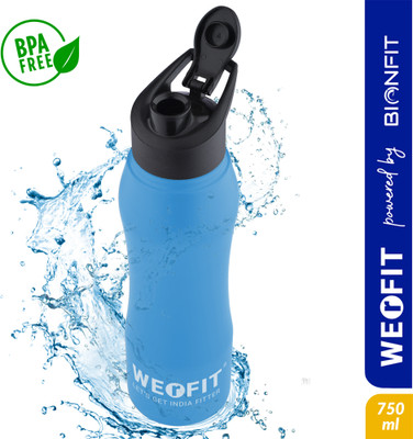 WErFIT 750 ml Steel Shaker(Pack of 1, Blue)