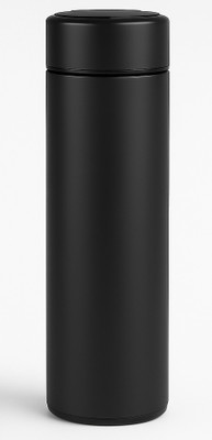 THE SILVERMADE 500 ml Steel Sipper(Pack of 1, Black)