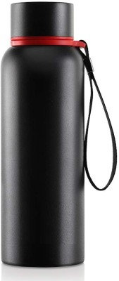 SHAKTIELECTRO Stainless Steel Hydra Trek - Vacuum Insulated Flask Water bottle 700 ml Bottle(Pack of 1, Black, Steel)