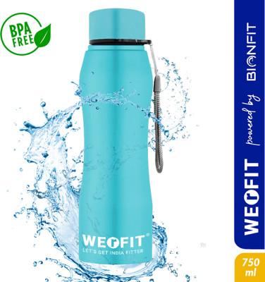 WErFIT 750 ml Steel Shaker(Pack of 1, Blue)